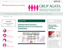 Tablet Screenshot of grupagata.org